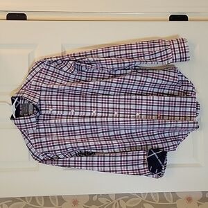Mens Thomas Dean Non Iron Shirt Size S